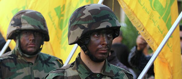 Combattants du Hezbollah - Sputnik Afrique