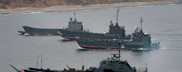 Navires de la Flotte russe du Pacifique - Sputnik Afrique