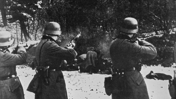La Wehrmacht fusille des Polonais en 1939 - Sputnik Afrique