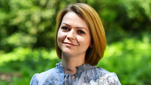 Yulia Skripal, who was poisoned in Salisbury along with her father, Russian spy Sergei Skripal, speaks to Reuters in London, Britain, May 23, 2018 - Sputnik Afrique