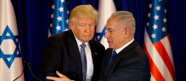 Donald Trump et Benjamin Netanyahou - Sputnik Afrique