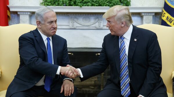Benyamin Netanyahou et Donald Trump - Sputnik Afrique