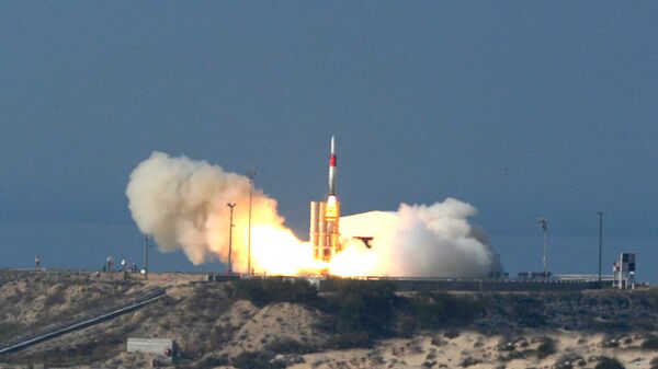  Missile Arrow 3 israélien - Sputnik Afrique