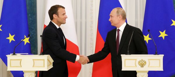 Poutine, Macron - Sputnik Afrique