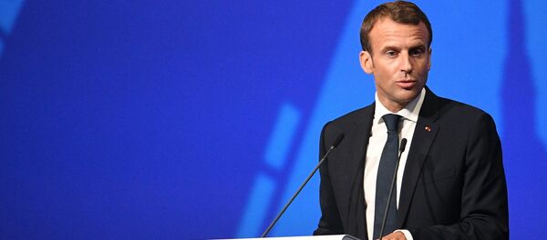 Macron - Sputnik Afrique