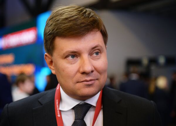 Andreï Boguinski, PDG du holding Hélicoptères de Russie  - Sputnik Afrique