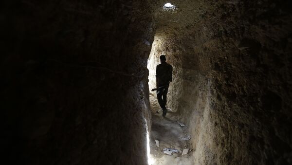 Un tunnel aux alentours de Damas - Sputnik Afrique