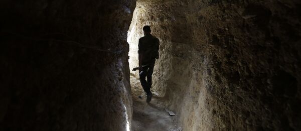 Un tunnel aux alentours de Damas - Sputnik Afrique