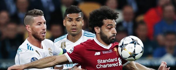Mohamed Salah pendant la finale de Ligue des champions - Sputnik Afrique