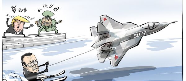 La Turquie enverrait un signal aux USA en étudiant l’achat de Su-57 russes au lieu des F-35 US - Sputnik Afrique