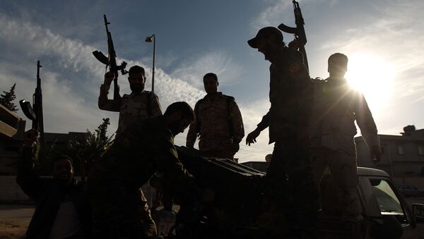 Libyan troops loyal to Gen. Khalifa Haftar. - Sputnik Afrique