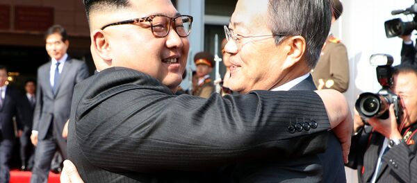 Deuxième rencontre des dirigeants de la Corée du Nord et de la Corée du Sud - Sputnik Afrique