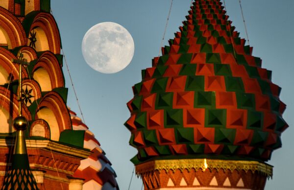 La pleine lune à Moscou et dans sa région - Sputnik Afrique