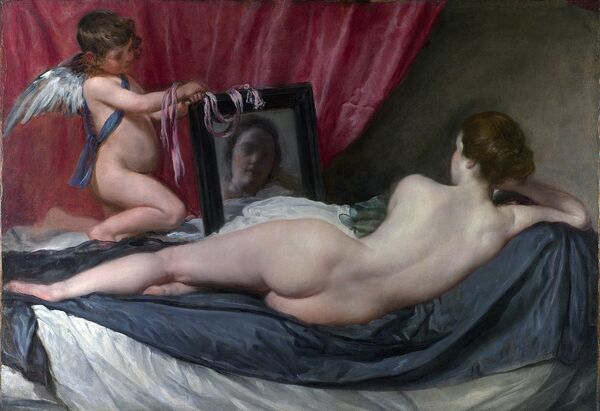 Vénus au miroir par Velasquez Vénus au miroir par Velasquez - Sputnik Afrique
