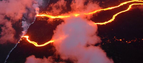 Le volcan Kilauea a transformé le paradis d’Hawaï en un enfer - Sputnik Afrique