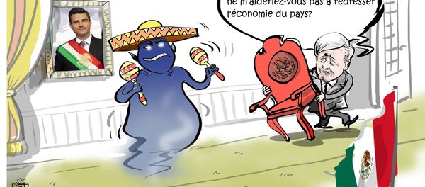 Le candidat à la présidentielle mexicaine a peur des mauvais esprits - Sputnik Afrique