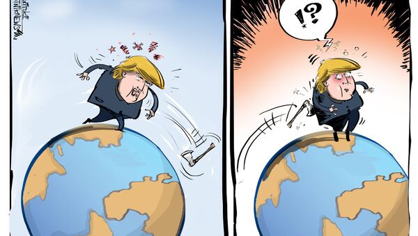 Trump a déclaré la guerre commerciale à l’UE - Sputnik Afrique