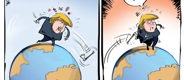 Trump a déclaré la guerre commerciale à l’UE - Sputnik Afrique