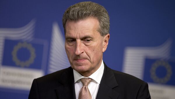 Günther Oettinger - Sputnik Afrique
