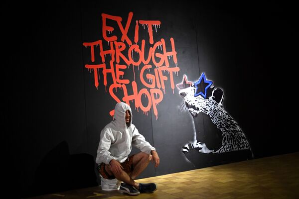 Génie ou vandale: exposition de Banksy à Moscou - Sputnik Afrique