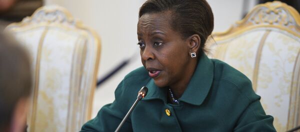 Встреча глав МИД РФ и Республики Руанда С.Лаврова с Л.Мушикивабо - Sputnik Afrique