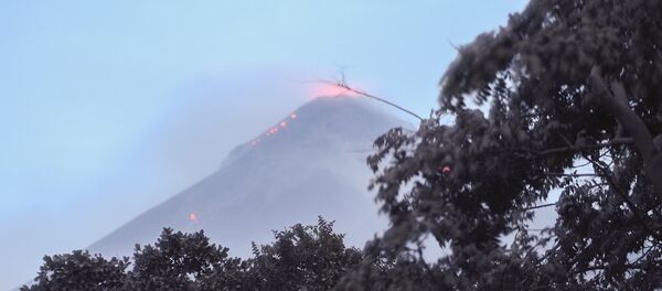 Volcan de Fuego en Guatemala - Sputnik Afrique