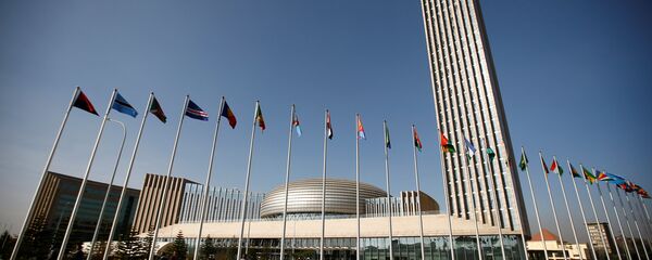A general view shows the headquarters of the African Union (AU) building in Ethiopia's capital Addis Ababa, January 29, 2017 - Sputnik Afrique