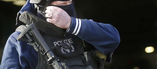 Un policier belge - Sputnik Afrique