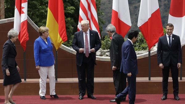 Los líderes de los países de G7 - Sputnik Afrique