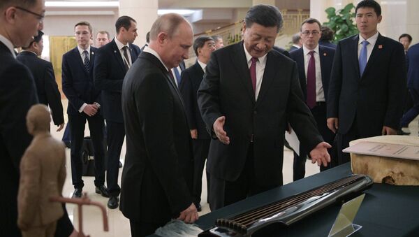 Poutine en visite officielle à Pekin - Sputnik Afrique