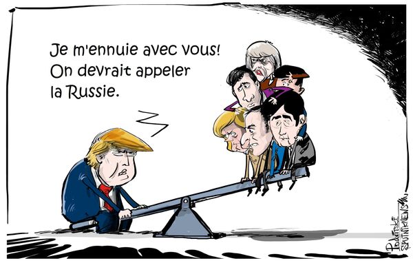 Trump appelle le G7 à réintégrer la Russie - Sputnik Afrique