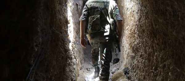 Un tunnel construit par des radicaux syriens - Sputnik Afrique