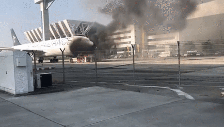 incendie à l'aéroport de Francfort - Sputnik Afrique