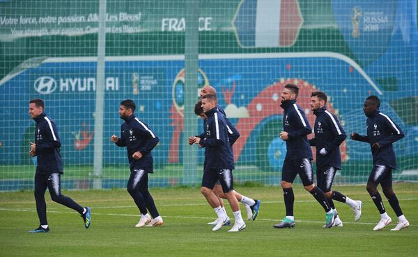 Entraînement des Bleus - Sputnik Afrique