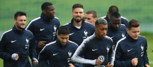 Футбол. ЧМ-2018. Тренировка сборной Франции - Sputnik Afrique