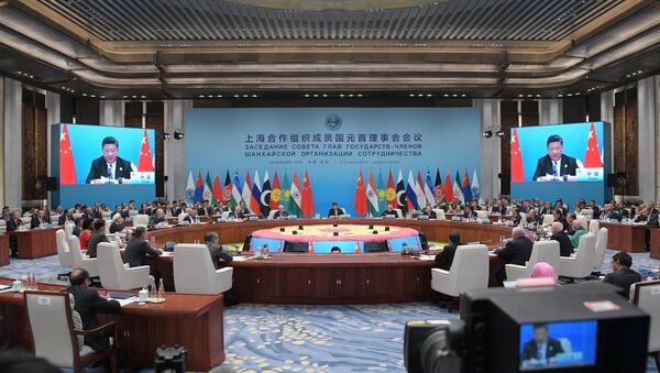 Президент РФ В. Путин на саммите ШОС в Китае. День второй - Sputnik Afrique