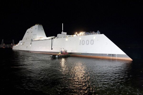 USS Zumwalt (DDG-1000) USS Zumwalt (DDG-1000) - Sputnik Afrique