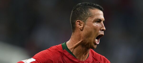 Cristiano Ronaldo lors du match Portugal-Espagne à Sotchi - Sputnik Afrique