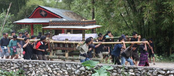 La procession funéraire à Tana Toraja (image d'illustration) - Sputnik Afrique