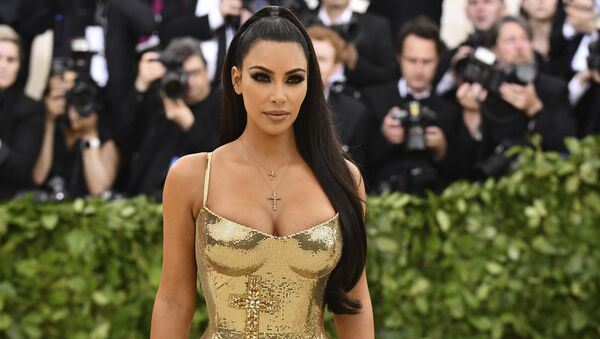 Kim Kardashian, celebridad estadounidense - Sputnik Afrique