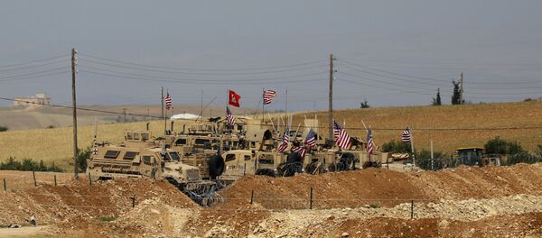 Menbiç'teki ABD üssü - Sputnik Afrique