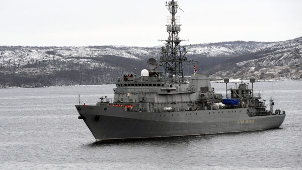 Le navire de reconnaissance Iouri Ivanov - Sputnik Afrique