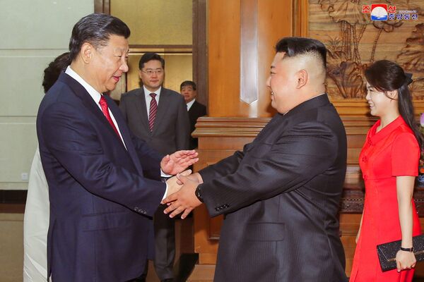 Excursions, dîners et ovations: la visite de Kim Jong-un en Chine - Sputnik Afrique