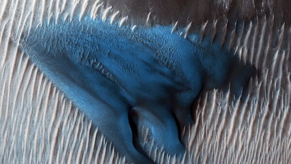 Une dune bleue sur Mars - Sputnik Afrique