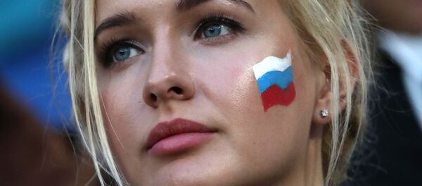 Une supportrice - Sputnik Afrique