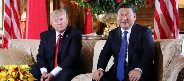 Donald Trump et Xi Jinping - Sputnik Afrique