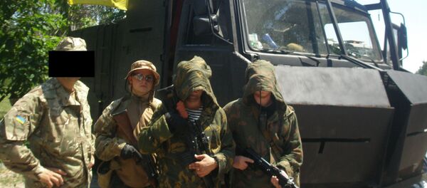 La base du bataillon Azov près de Marioupol - Sputnik Afrique