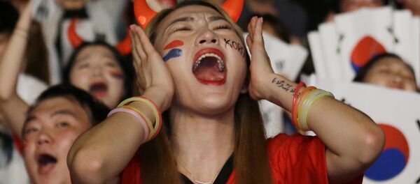 Rires et larmes: les émotions des supporters à la Coupe du Monde 2018 - Sputnik Afrique