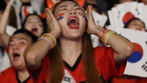 Rires et larmes: les émotions des supporters à la Coupe du Monde 2018 - Sputnik Afrique