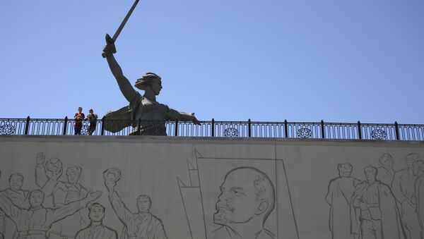 Statue de la Mère-Patrie à Volgograd - Sputnik Afrique